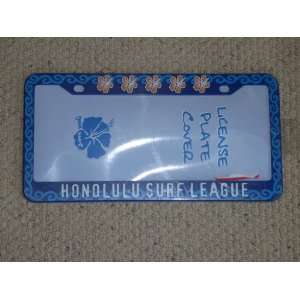  HONOLULU SURF LEAGUE License Plate Holder 