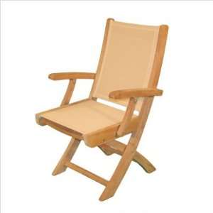 Hampton Sling Folding Arm Chair 