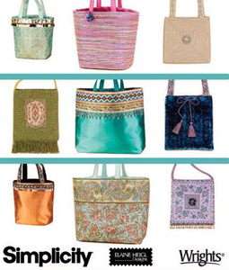 NEW Bags SEWING PATTERN Exotic Indian Hippie Purse  