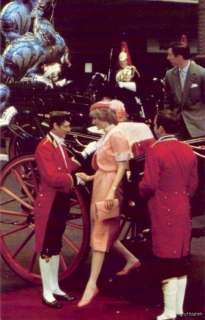 PRINCESS DIANA PRINCE CHARLES WALES WEDDING DAY 1981  
