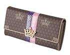 Pretty Girls New Fashion J.ESTINA FLORA GLORY Large Womens Wallet