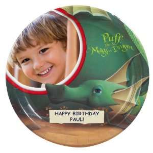  Puff, the Magic Dragon Personalized Dinner Plates (8 