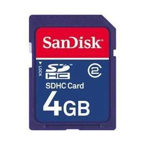  SanDisk 4GB Standard SDHC Memory Card Electronics