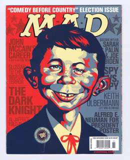 Mad Magazine #495 w/Poster Election Issue First Print 2008 EC Comics 