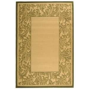  Safavieh Courtyard CY2666 1E01 NATURAL / OLIVE 6 7 X 9 
