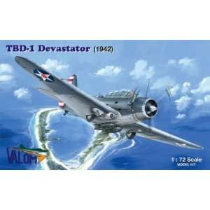  TBD1 Devastator 1942 Bomber 1 72 Valom Toys & Games