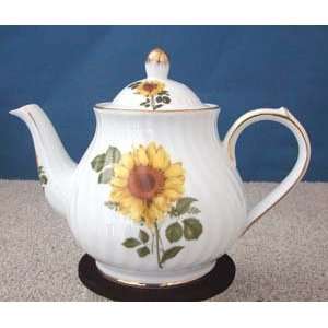  Sunflower 6 Cup Tall Teapot