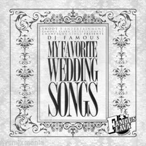 DJ Famous Wedding Songs Classic R&B Slow Jams Mix CD  