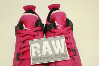 Nike Girls Air Jordan 4 Retro GS Valentines 487724 601 US 4.5Y 5.5Y 