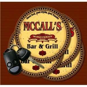MCCALLS Family Name Bar & Grill Coasters  Kitchen 