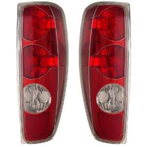 CHEVY COLORADO/GMC CANYON 04 07 TAIL LIGHT RED HOUSING CLEAR LENS NEW 