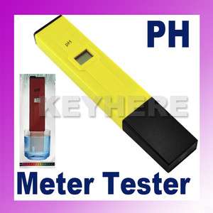 Digital pH Meter/Tester 0 14 New Po​cket Pen Aquarium  
