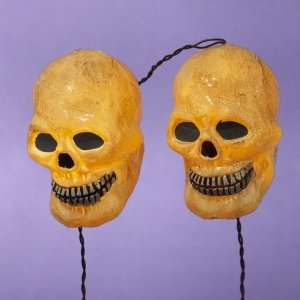   Operated Musical Skull Novelty Halloween Lights