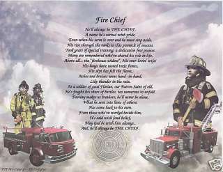 FIREMANS WIFE SPECIAL Poem Prayer Personalized NAME  