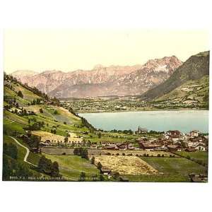 Photochrom Reprint of Zell on the lake i.e., Zell am See from the 