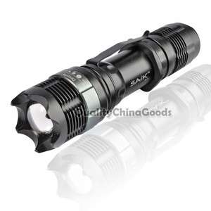 7W CREE LED Flashlight 250lm Torch ZOOMABLE Zoom SA 9  