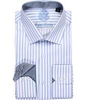 English Laundry   Blue & White Twin Stripe L/S Dress Shirt