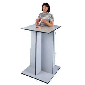   Stand In Table with Adjustable Platform