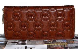   Pattern Real Leather Ladys Clutch Bag Wallet Purse Money Holder