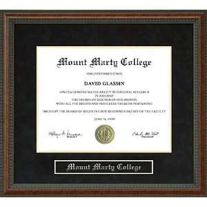 Mount Marty College Diploma Frame
