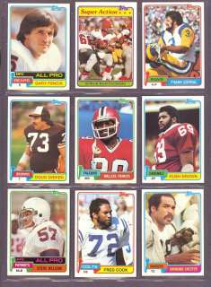 1981 Topps #45 Frank Corral Rams (Mint) *220007  