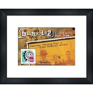  BLINK 182 Blink 182   Custom Framed Original Ad   Framed 