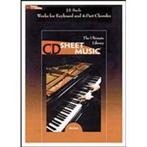    Works for Keyboard and Four Part Chorales CD ROM