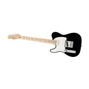   Electric Guitar Black Gloss Maple Fretboard Musical Instruments