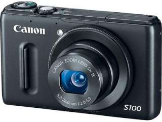 Canon PowerShot S100 Digital Camera BLACK Canon Cat # 5244b001 NEW 