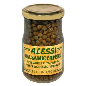 Alessi, Caper Balsamic, 7 Ounce (6 Pack)  Grocery 