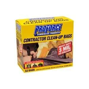  Proforce® Contractor Clean up Bags   42 Gal   32 Ct 