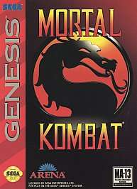 Mortal Kombat Sega Genesis, 1993  