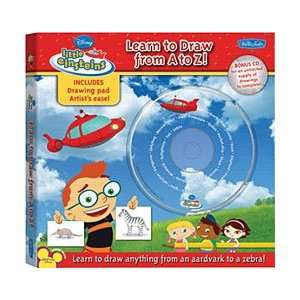  LITTLE EINSTEINS LEARN TO DRAW FROM A TO Z Arts, Crafts & Sewing