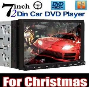Din Touch Screen TV Car Stereo  DVD Player Divx  