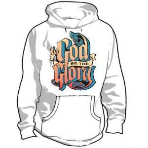  Glory to God Religious Hooded Sweatshirt 