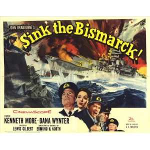  Sink the Bismarck   Movie Poster   11 x 17