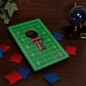   Red Raiders Tabletop Football Bean Bag Toss Game