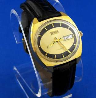 1970s Retro Benrus Automatic /w Calendar 17 Jewels Watch  