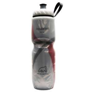 Polar Insulated Pattern Water Bottle 24 oz. (Red)  Sports 