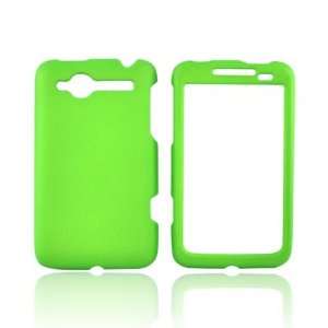  NEON GREEN For HTC Bee Wildfire Rubberized Hard Case 
