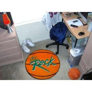 Slippery Rock Basketball Shaped Area Rug Welcome/Bath Mat  