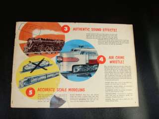 1953 American Flyer Railroad Model Train Catalog  