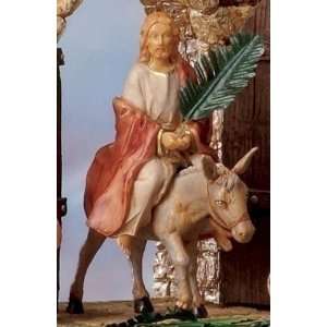  Fontanini Jesus on Donkey With Palms Entering Jerusalum 5 