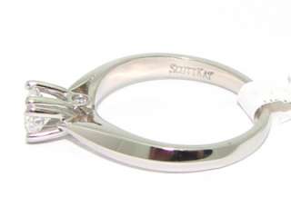 New Platinum Scott Kay Diamond Engagement Ring M0655  