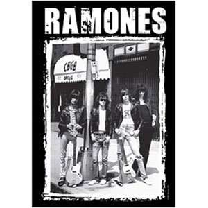  Ramones   CBGB Textile Poster