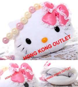 Charmmy Kitty Soft Plush Purse Wallet Hand Bag Gift Sanrio Hello Kitty 