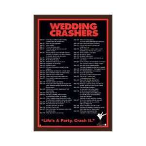  Wedding Crashers Framed Poster