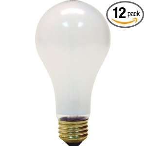   12 50 Watt 100 Watt 150 Watt 3 Way A21 Light Bulb, Soft White, 12 Pack
