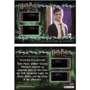  Harry Potter Order Phoenix Film Card   Harry in doorway 