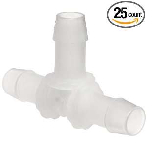 Value Plastics T690 6 Natural Polypropylene Tube Fitting, 600 Series 